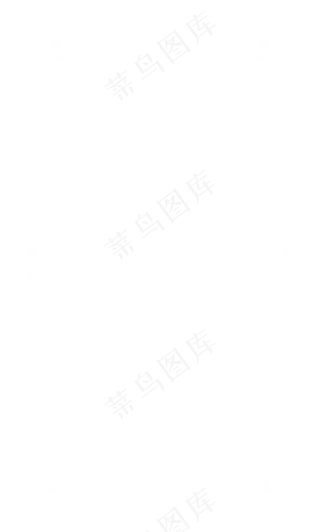 白色雪花边框框矢量,免抠元素