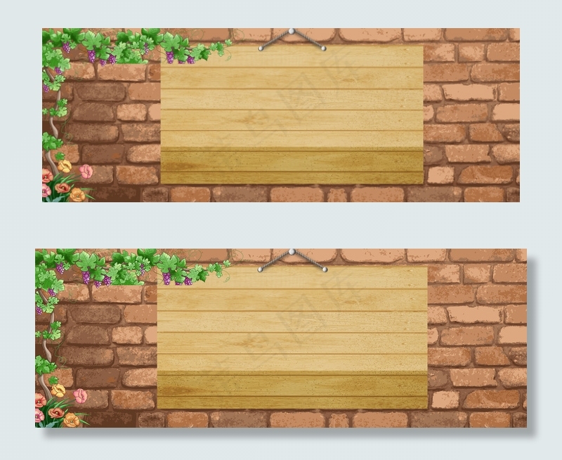 天猫店铺墙壁公告背景