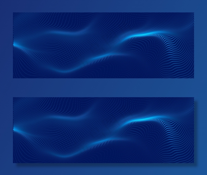 蓝色粒子商务科技背景背景图片素材