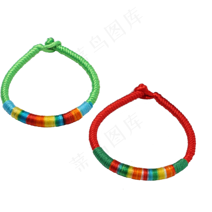 圆形的五彩绳小产品