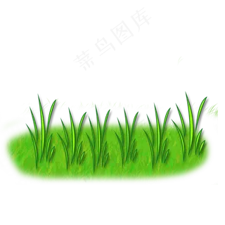 绿色春天草地草坪装饰图片