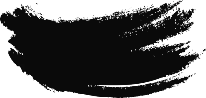 中国风水墨笔刷,免抠元素