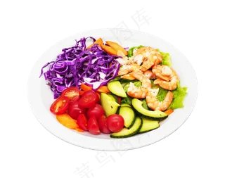 营养均衡沙拉美食