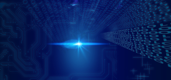 蓝色未来数据码banner