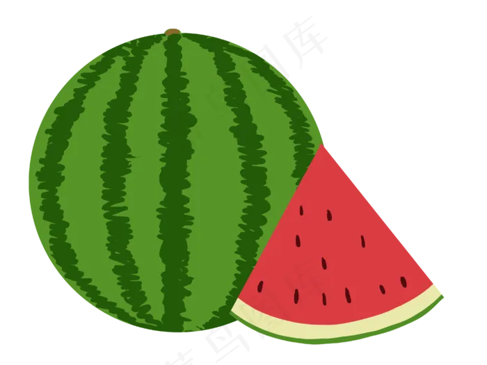 夏季水果西瓜(4000X3000(DPI:300))psd模版下载
