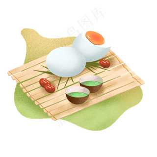 端午节鸭蛋茶水红枣