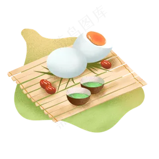 端午节鸭蛋茶水红枣