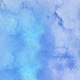 冰蓝色水彩晕染