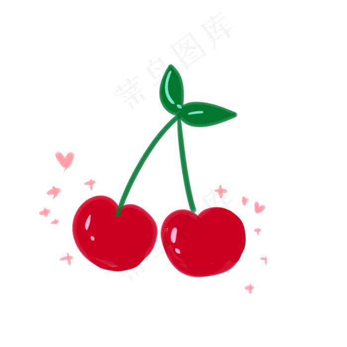 红色水果樱桃
