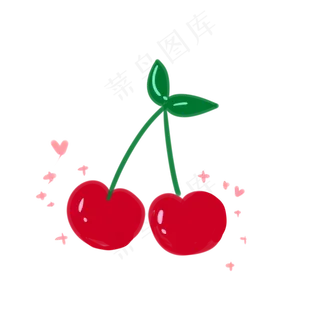 红色水果樱桃 红色水果樱桃