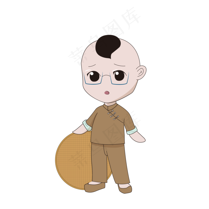 儿童节国风儿童矢量元素