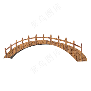 鹊桥木纹古典七夕节,免抠元素