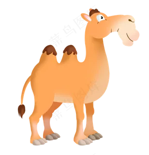 沙漠动物骆驼,免抠元素
