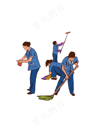 劳动节劳动人民免扣元素