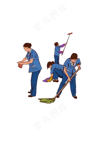 劳动节劳动人民免扣元素