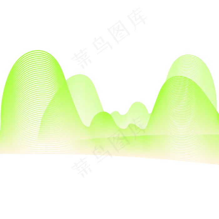 不规则图形山