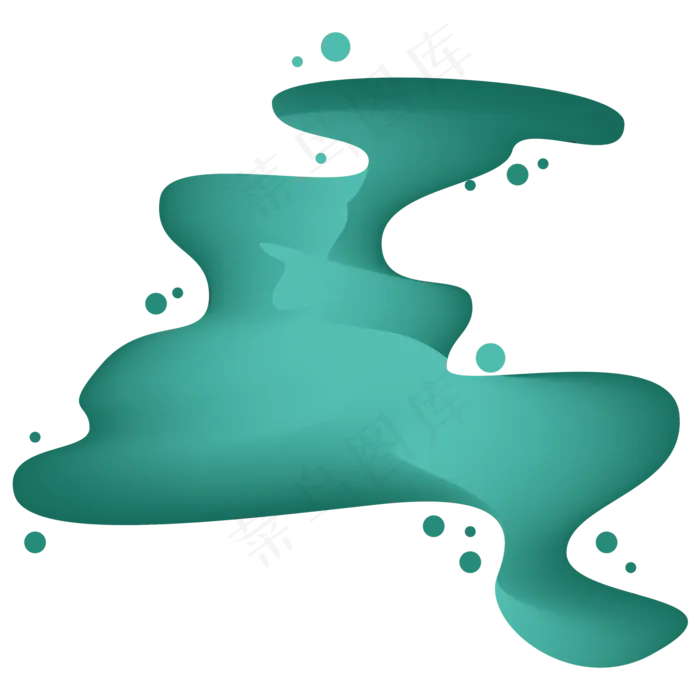 中国风河流(2000*2000px 300 dpi )ai矢量模版下载