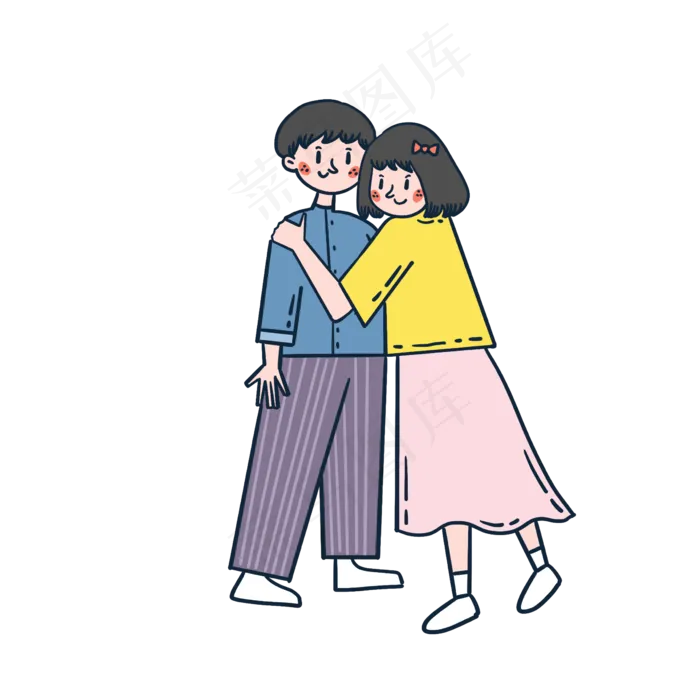 矢量免抠卡通可爱儿童节抱在一起(2362X2362(DPI:299))psd模版下载