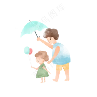 父亲节元素设计模板