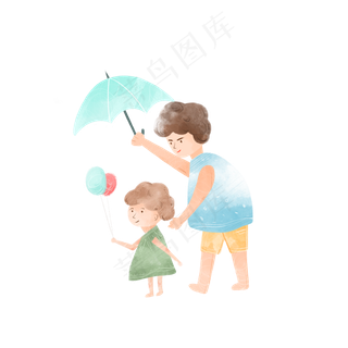 父亲节元素设计模板