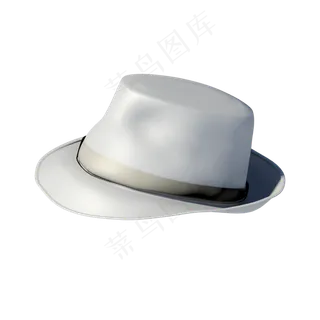 男士用品白色礼帽