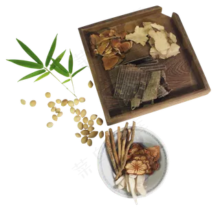 中药药材组合,免抠元素