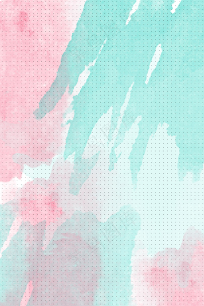 文艺简约水彩渐变背景海报