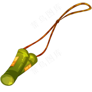 儿童玩具绿色跳绳