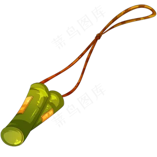 儿童玩具绿色跳绳