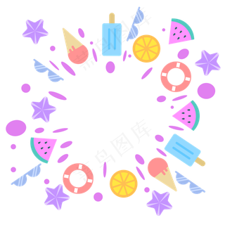 假期夏季大海免扣素材