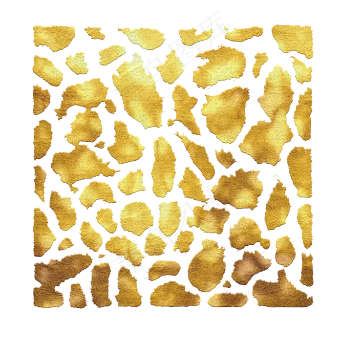 黄金金箔迷彩装饰变宽,免抠元素(2500*2500px 300 dpi )psd模版下载