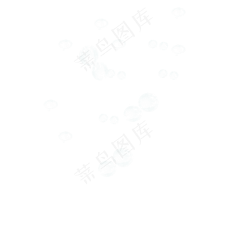 可爱泡泡水泡元素,免抠元素