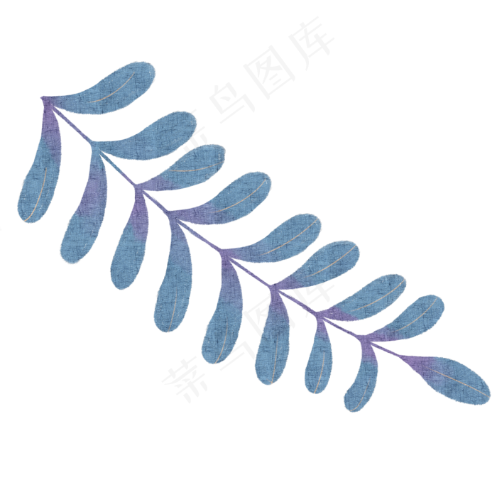 枝条自然枝叶植物,免抠元素