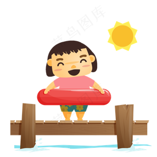 可爱立夏节气设计素材