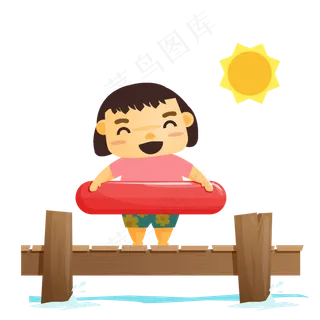 可爱立夏节气设计素材