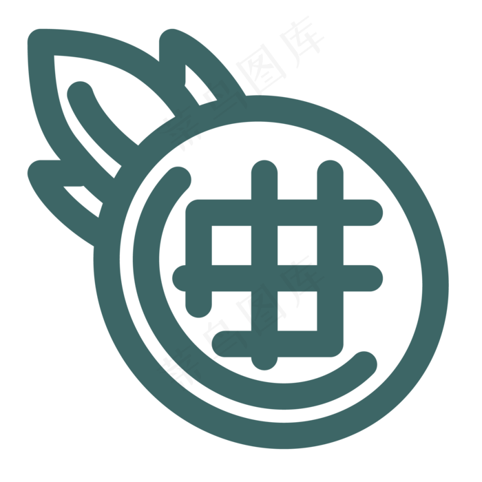 一个菠萝零食水果(2000X2000(DPI:300))psd模版下载
