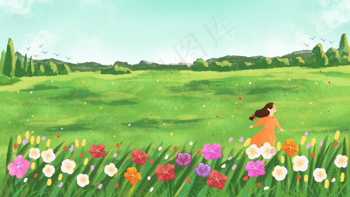 春分春暖花开奔你而来