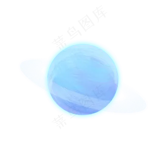 卡通矢量宇宙星球,免抠元素