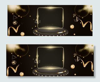 周年庆黑金家电数码促销店铺首页