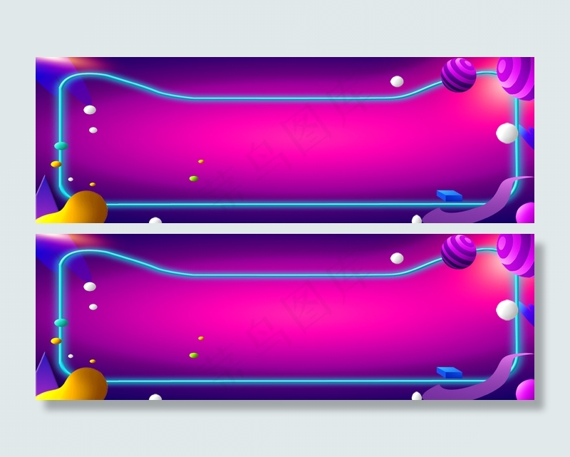 紫色渐变背景模板