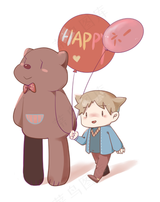 六一儿童节卡通