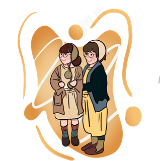 儿童节韩系小朋友