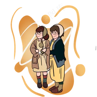 儿童节韩系小朋友