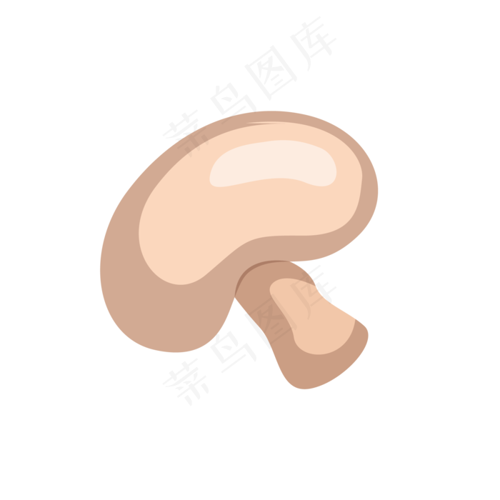 处暑蔬菜蔬果蘑菇图标