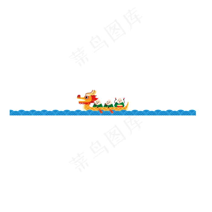 端午节新媒体分割线(2000*2000px 300 dpi )ai矢量模版下载