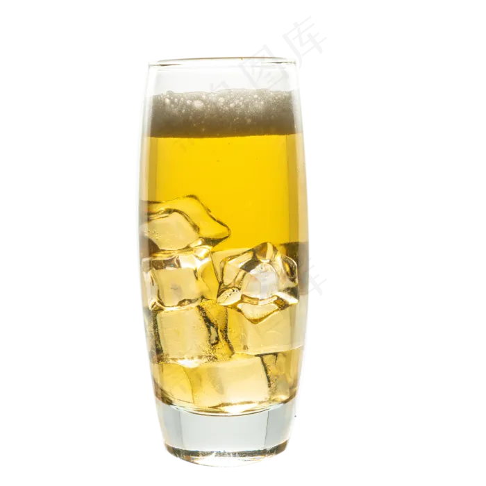 一杯冰镇啤酒,免抠元素(2000X2000(DPI:300))psd模版下载