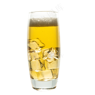 一杯冰镇啤酒,免抠元素
