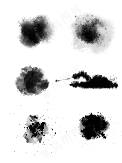 古风中国风墨迹素材