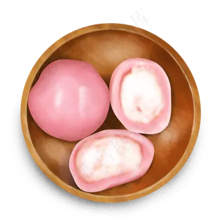 传统节日清明节食物团子,免抠元素