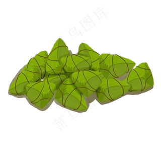 端午节绿色美味粽子